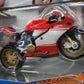 Maisto - 2 Wheelers - Ducati Road Bike (Red/White) - 1:18 Scale