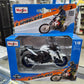 Maisto - 2 Wheelers - Suzuki Road Bike (White/Blue) - 1:18 Scale