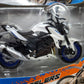 Maisto - 2 Wheelers - Suzuki Road Bike (White/Blue) - 1:18 Scale