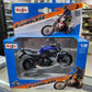 Maisto - 2 Wheelers - Yamaha Road Bike (Navy Blue/Black) - 1:18 Scale