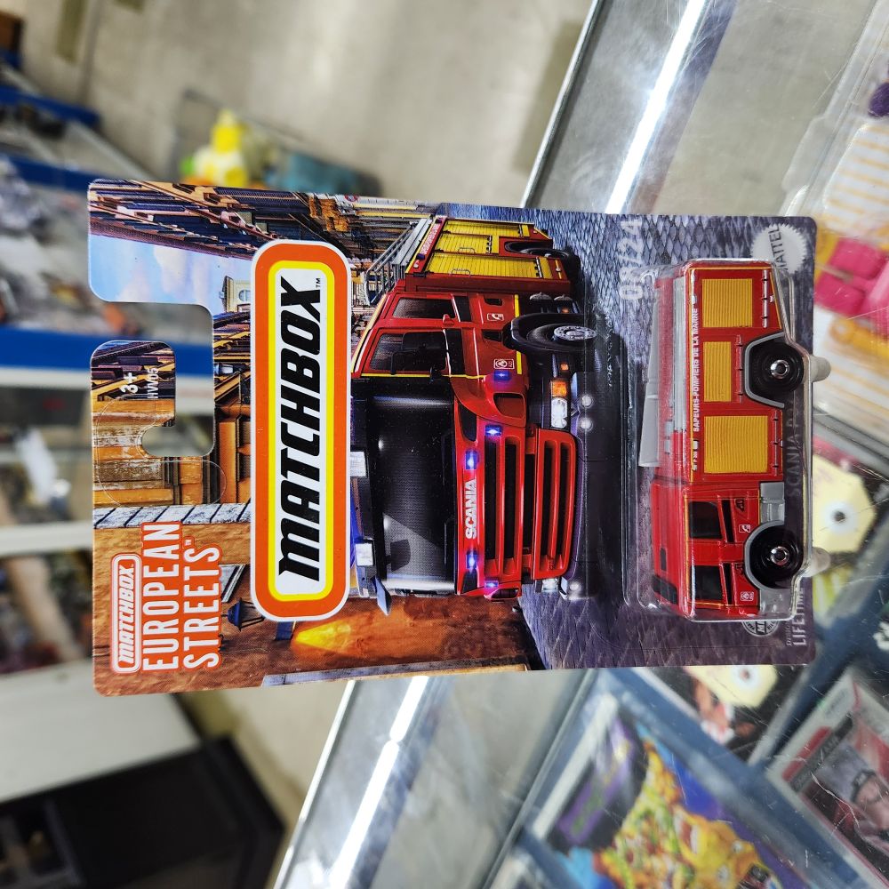 Matchbox - 2024 European Streets - Scania P360 Fire Truck