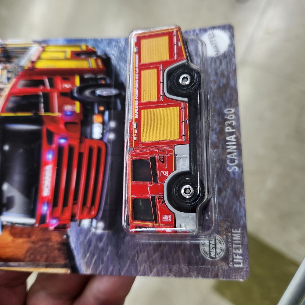 Matchbox - 2024 European Streets - Scania P360 Fire Truck