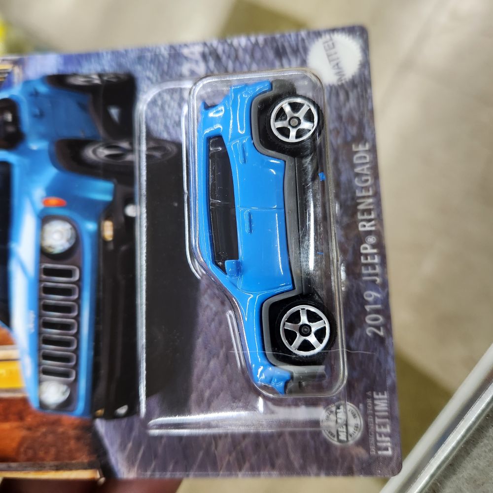 Matchbox - 2024 European Streets - 2019 Jeep Renegade (Teal)