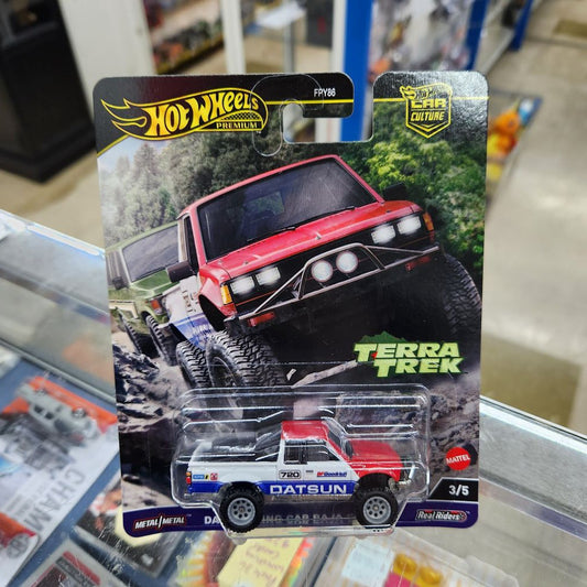 Hot Wheels Premium - Car Culture - Terra Trek - Datsun King Cab Baja Custom