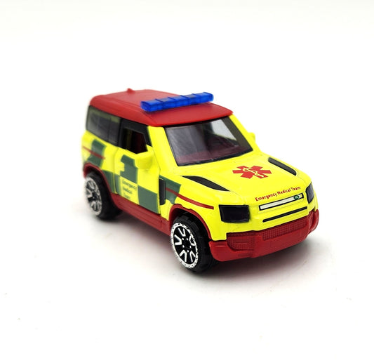 Majorette - 60th Anniversary Global Emergency Vehicles - Land Rover Defender