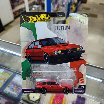 Hot Wheels Premium - Car Culture 'World Tour' - Alfa Romeo GTV6 3.0