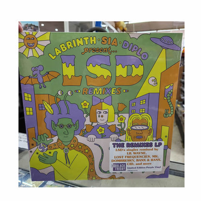 NEW - Labrinth, Sia & Diplo (LSD), Present..LSD (The Remixes) - 2024 RSD BF