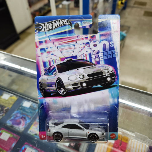 Hot Wheels - 90's Street Scene - 1995 Toyota Celica GT-Four Grey