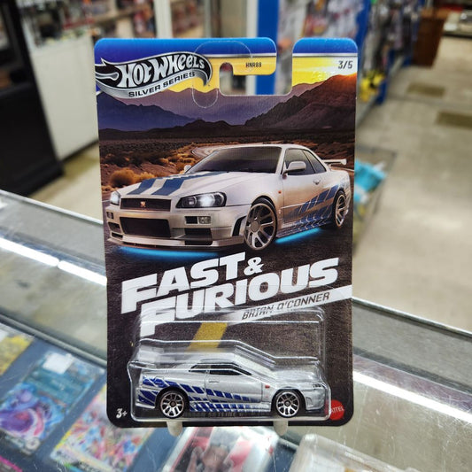 Hot Wheels - Fast & Furious: Brian O'Conner Series - Nissan Skyline GT-R (BNR-34)