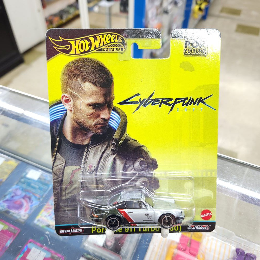 Hot Wheels Premium - Pop Culture - Porsche 911 Turbo 'Cyberpunk 2074'