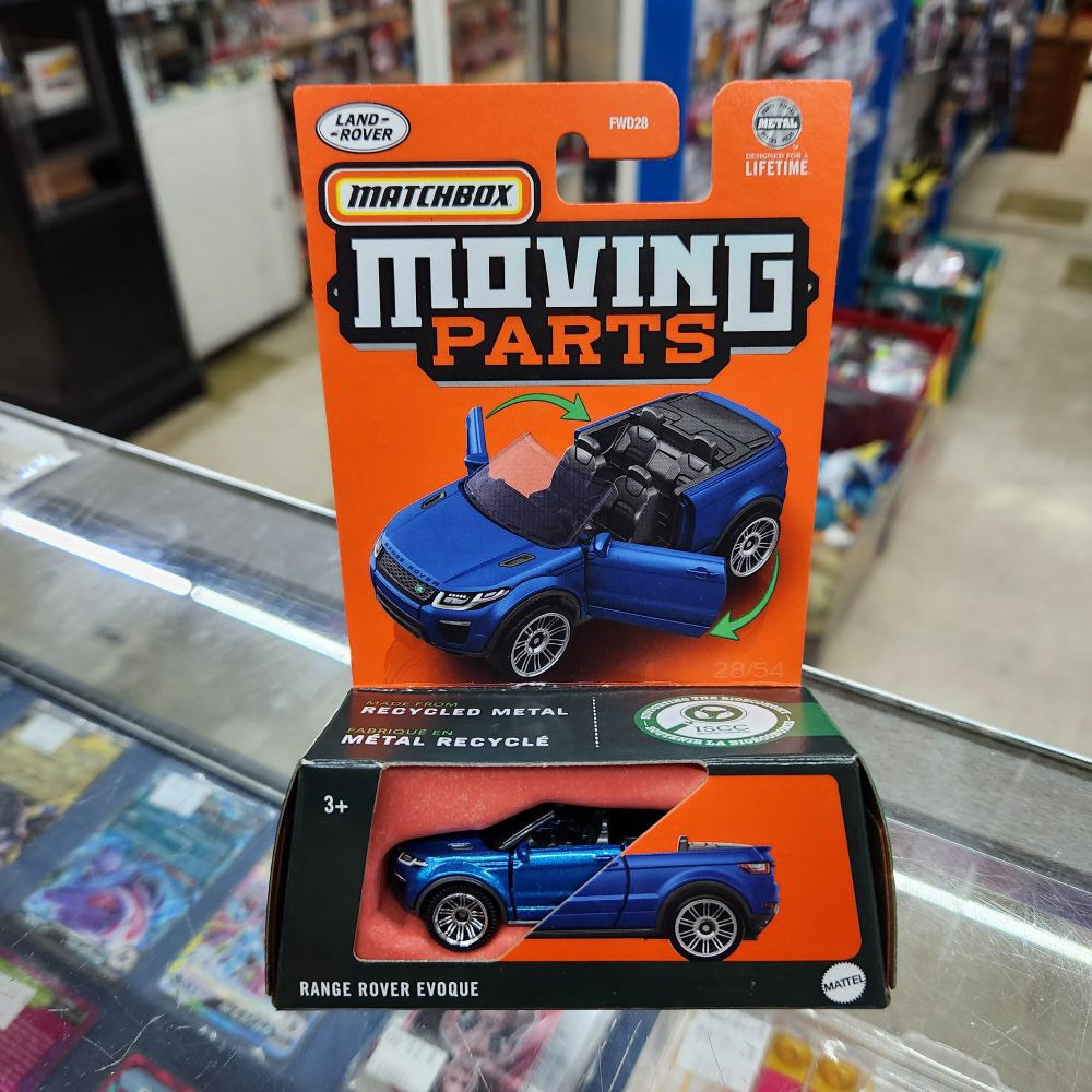 Matchbox Moving Parts Rover Matchbox - Moving Parts - Range Rover Evoque – Relove Oxley - Vintage ...