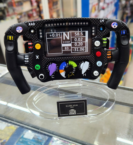 HC Models - McLaren 2023 Steering Wheel (With Stand)