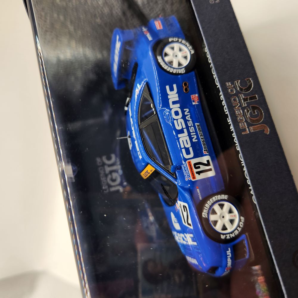 Ebbro - Nissan Skyline GT-R (R33) 1998 JGTC #12 Calsonic - 1:43 Scale