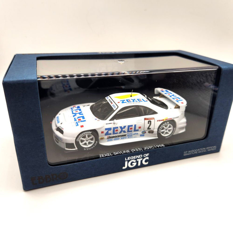 Ebbro - Nissan Skyline (R33) JGTC 1998 Zexel #2 - 1:43 Scale – Relove ...