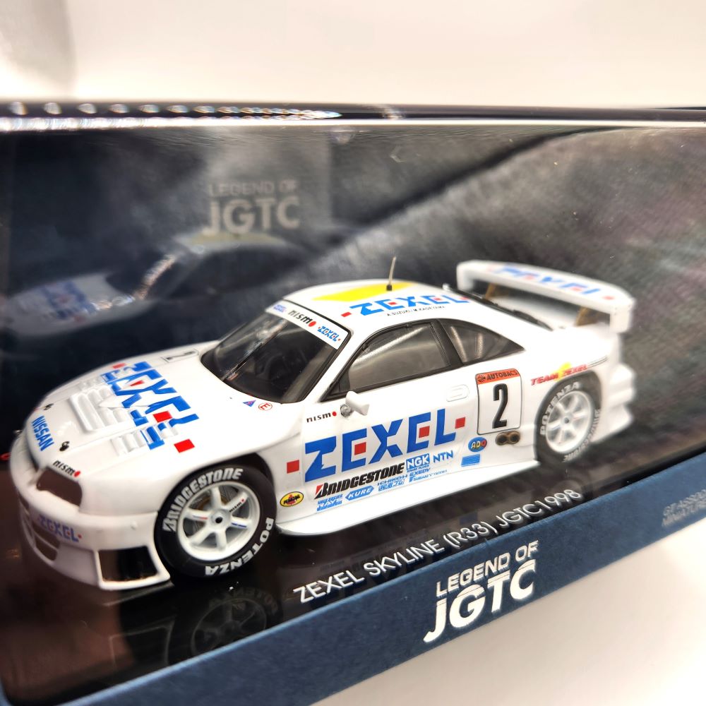 Ebbro - Nissan Skyline (R33) JGTC 1998 Zexel #2 - 1:43 Scale