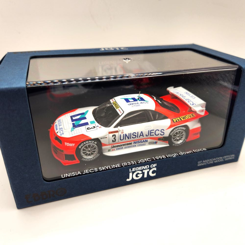 Ebbro - Nissan Skyline (R33) JGTC Uinsia Jecs #3 High Down Force- 1:43 Scale