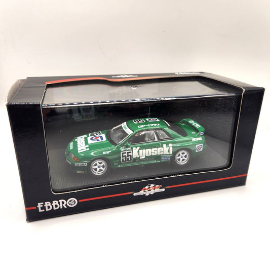 Ebbro - Nissan 1993 Skyline GT-R (R32) Kyoseki - 1:43 Scale, green