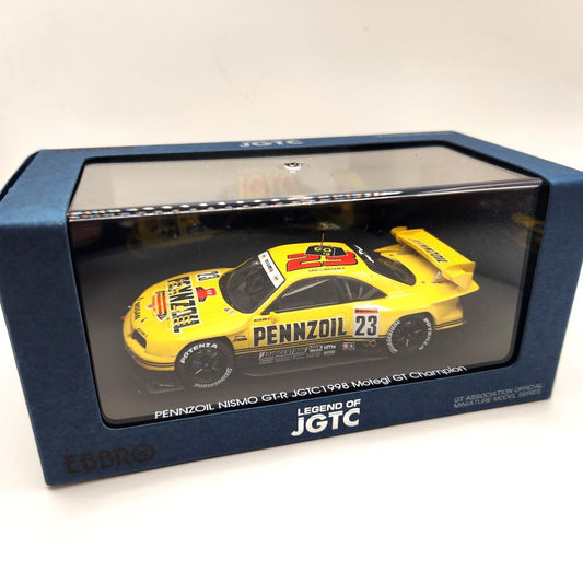 Ebbro - Nissan Skyline (R33) JGTC 1998 Pennzoil #23 Motegi GT Champion- 1:43 Scale