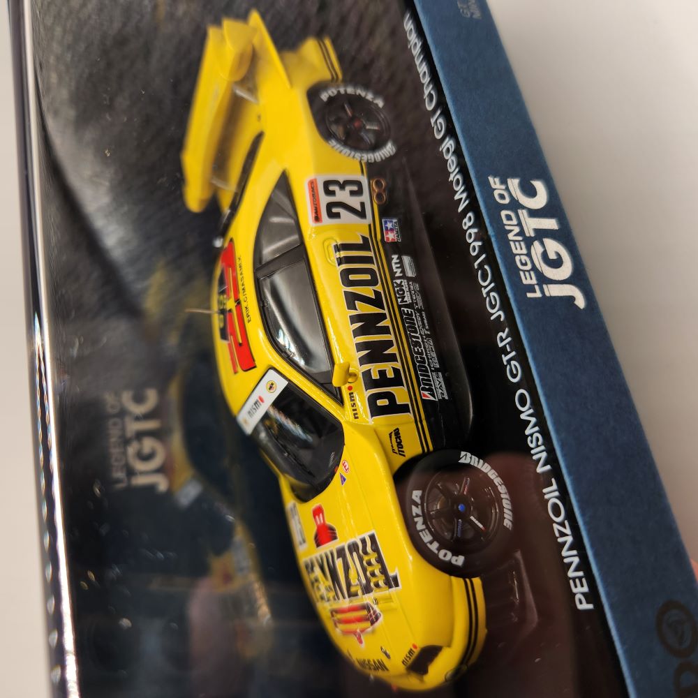 Ebbro - Nissan Skyline (R33) JGTC 1998 Pennzoil #23 Motegi GT Champion- 1:43 Scale