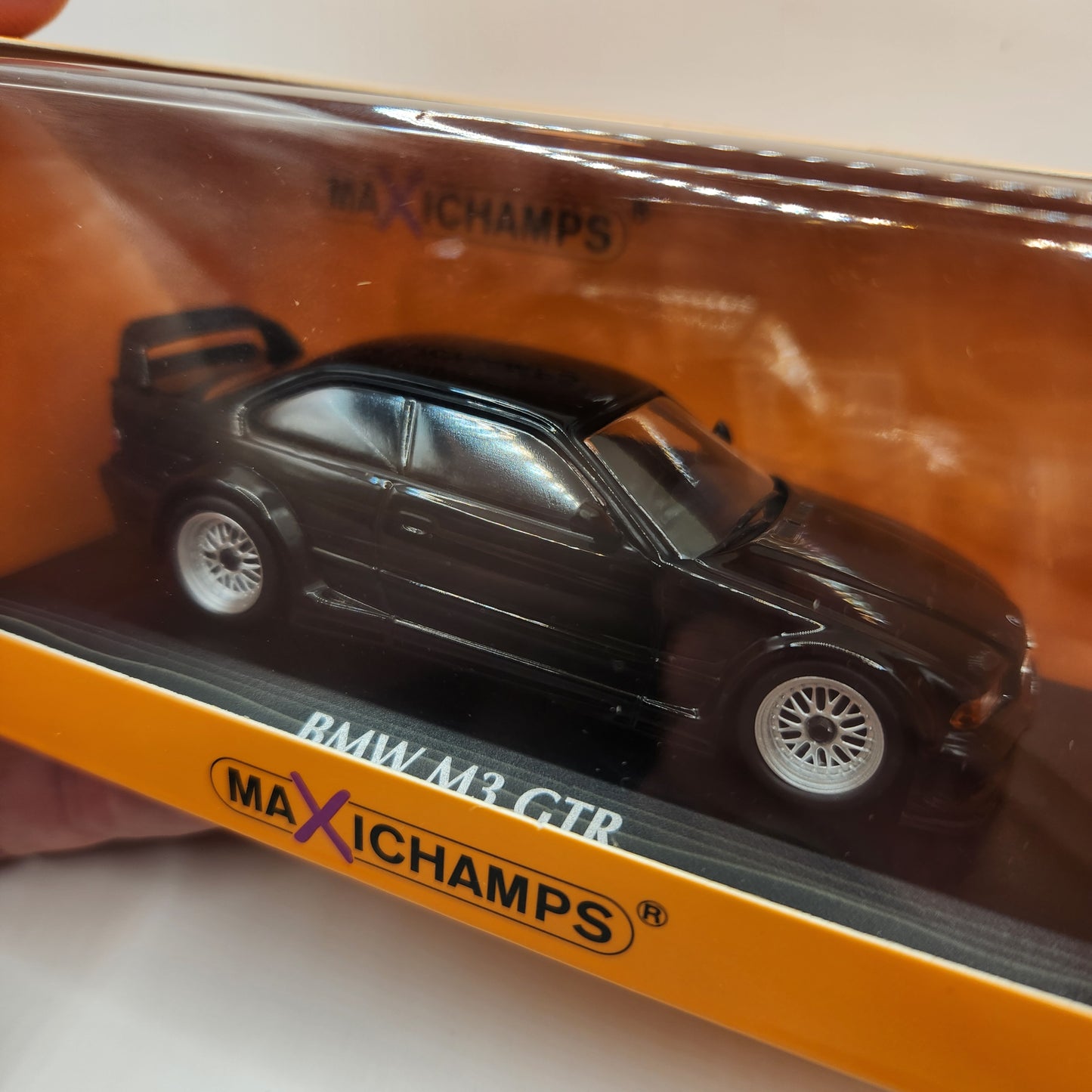 Maxichamps - 1993 BMW M3 (E36) GTR Black - 1:43 Scale