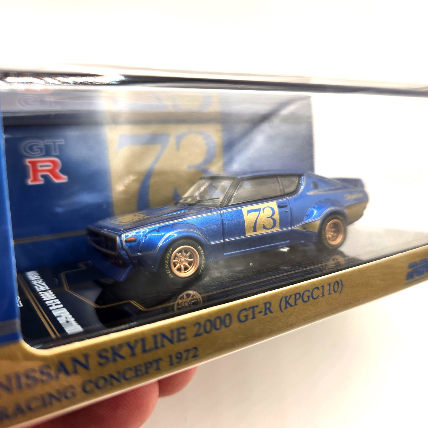 INNO64 - Nissan Skyline 2000 GT-R (KPGC110) Racing Concept Blue