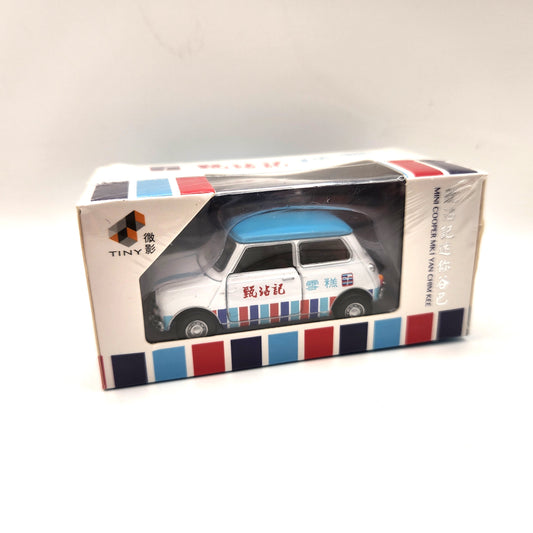 Tiny Models - Mini Cooper Mk 1 Yan Chim Kee (Blue) - 1:50 Scale