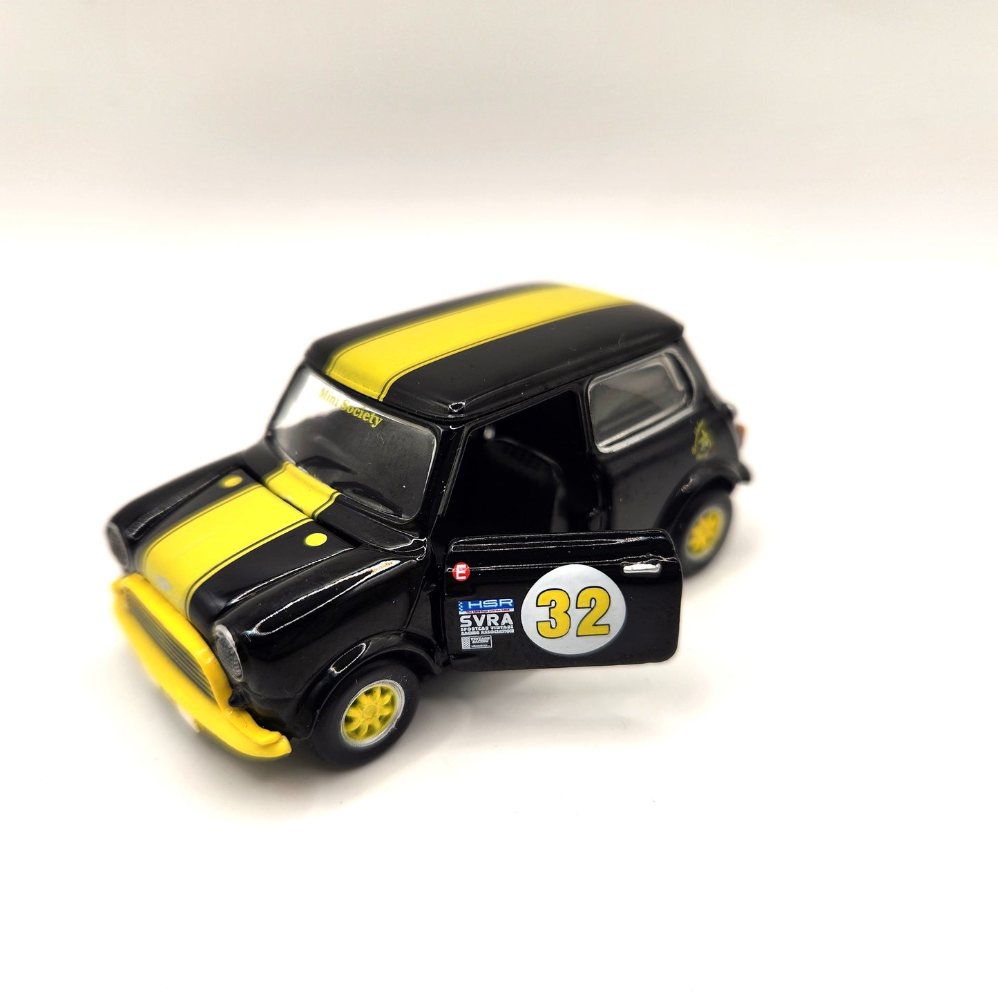 Tiny Models - Mini Cooper Racing #32 (Black Yellow) - 1:50 Scale