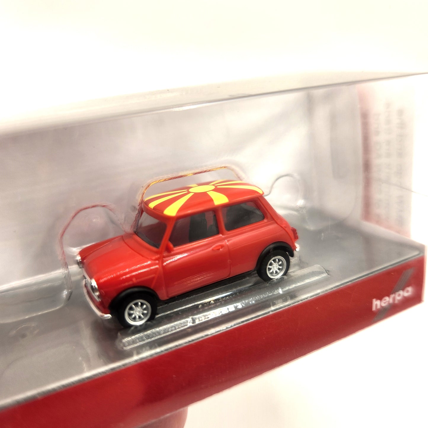 Herpa - Mini Cooper EK 2021 'North-Macedonia' - 1:87 Scale