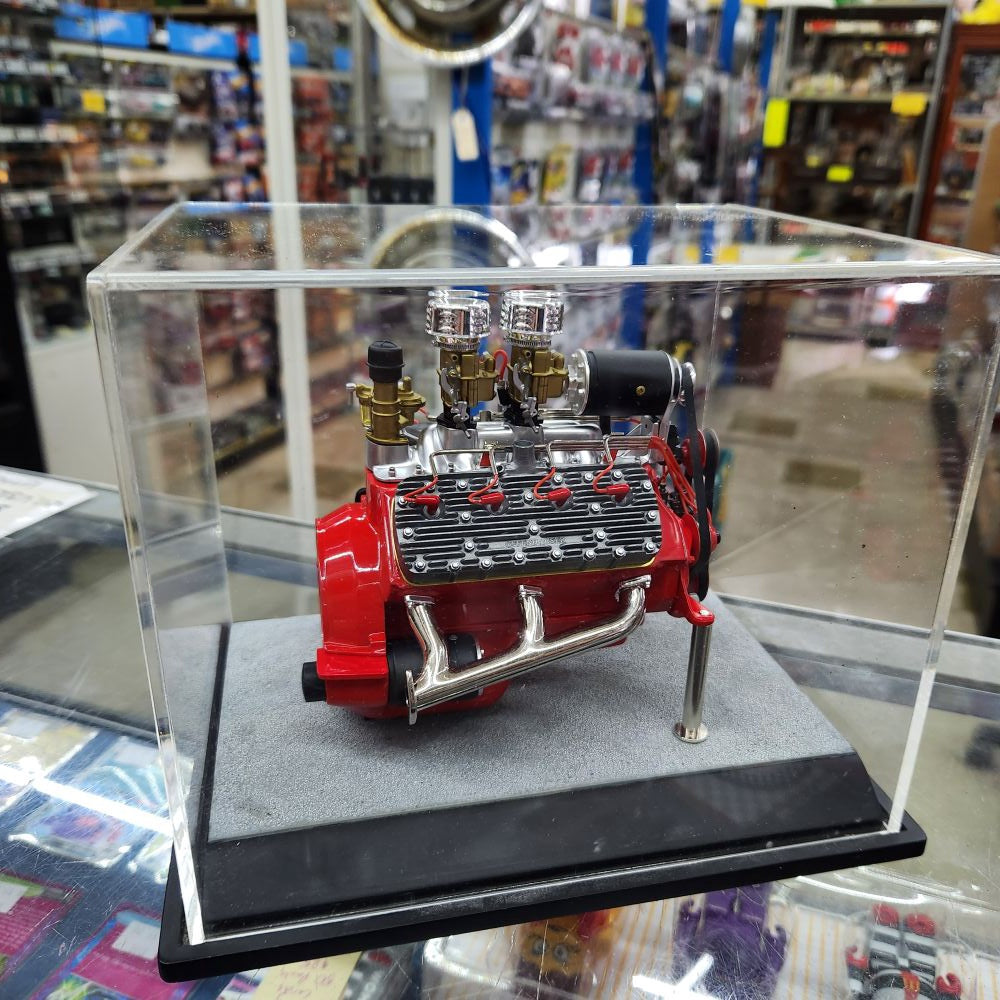 GMP - Ford 24 Stud Flathead Hot Rod Motor in Acrylic Case - 1:6 Scale Model