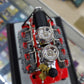 GMP - Ford 24 Stud Flathead Hot Rod Motor in Acrylic Case - 1:6 Scale Model