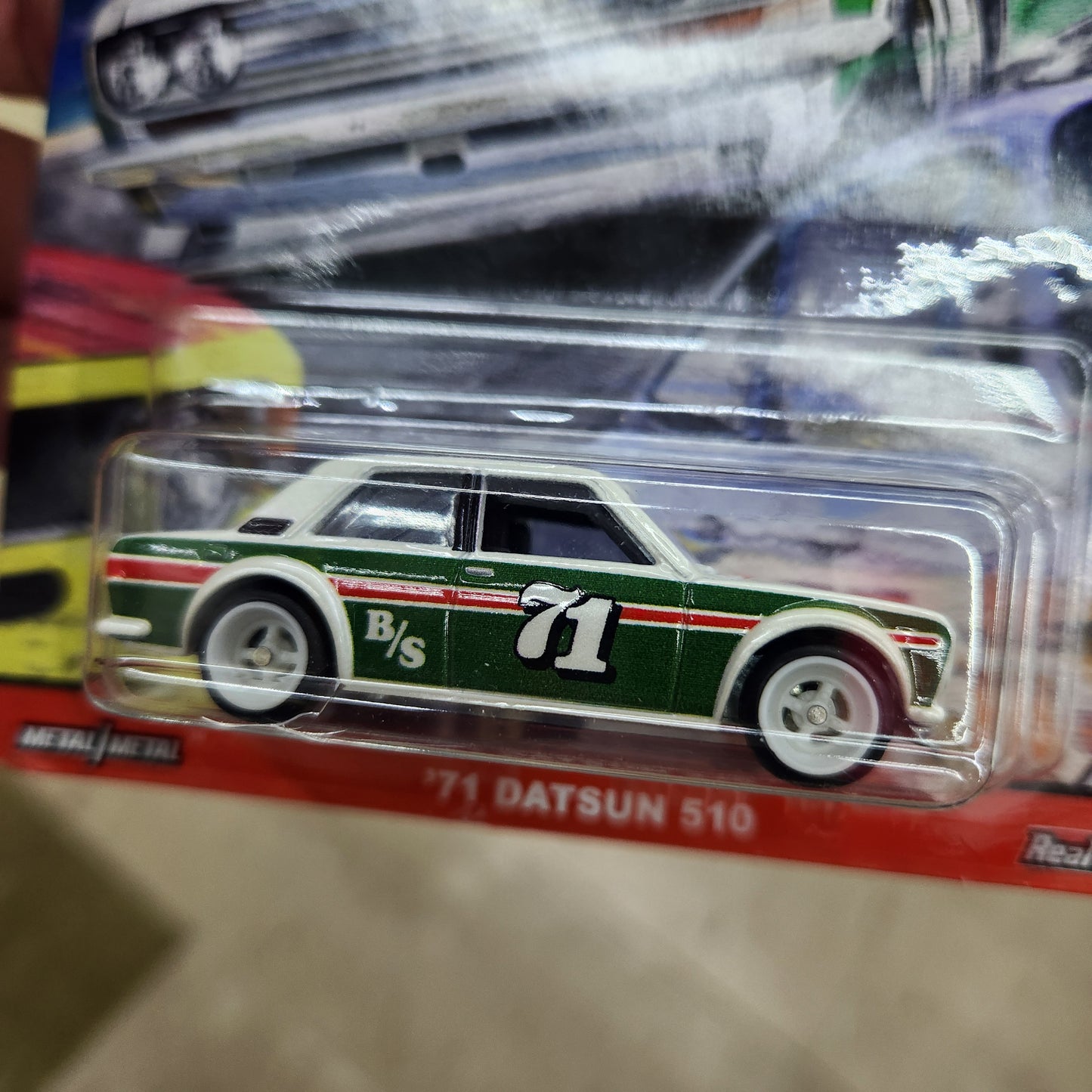 Hot Wheels Premium - '71 Datsun 510 #71 'Door Slammers' (2020)