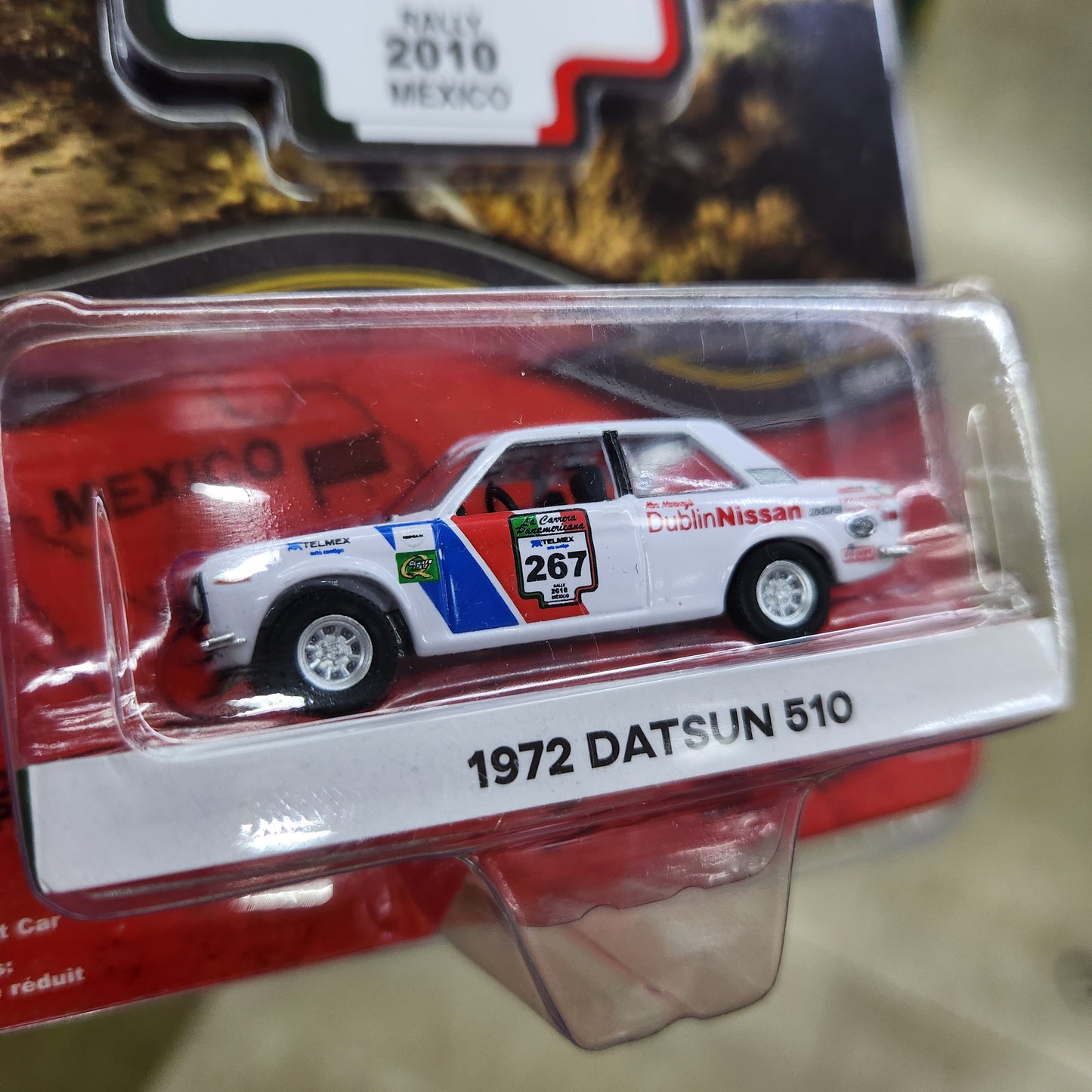 Greenlight - 1972 Datsun 510 'Rally 2010 Mexico' #267