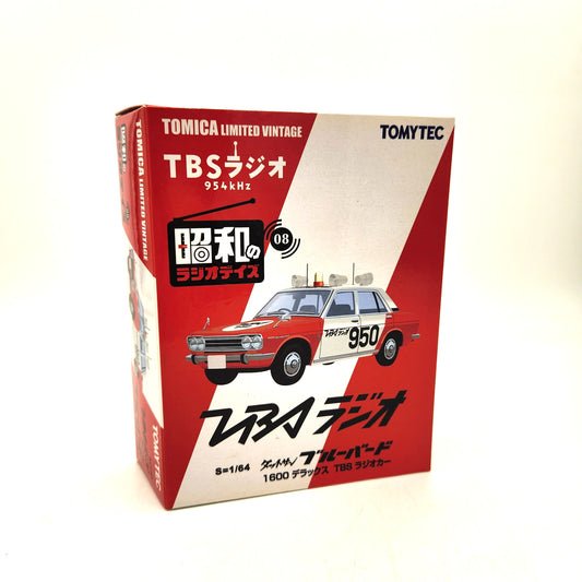 Tomica - Tomytec Limited Vintage - Datsun 1600 Radio Car LIMITED EDITION