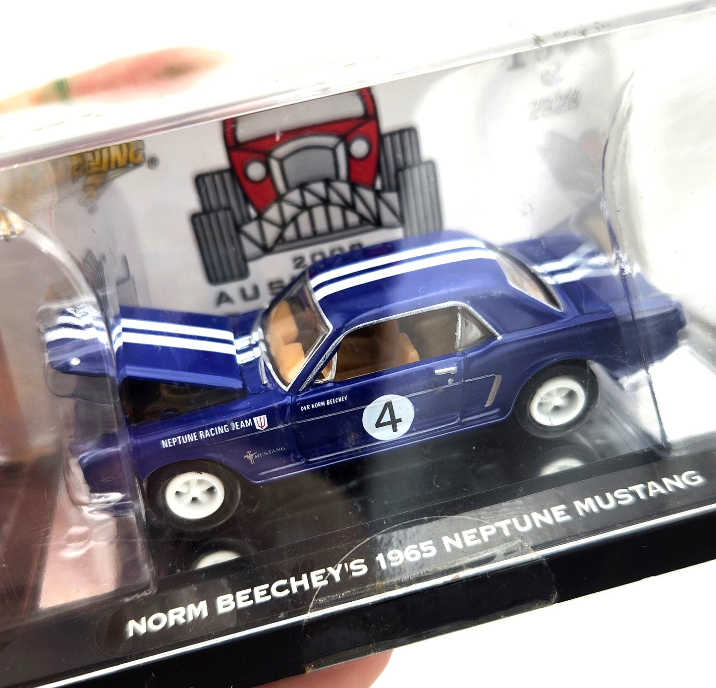 Johnny Lightning - Norm Beechey's 1965 Neptune Mustang  - 1:64 Scale