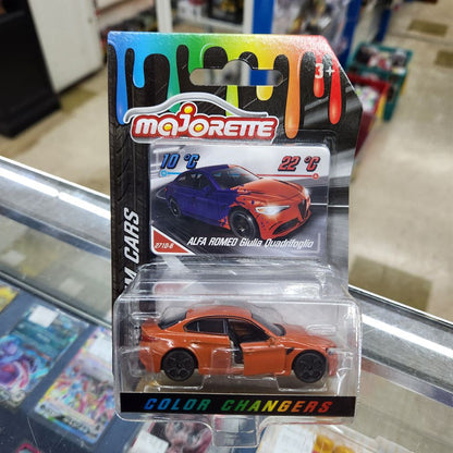 Majorette - Color Changers (New for 2024) - Alfa Romeo Giulia Quadrifoglio - 1:64 Scale
