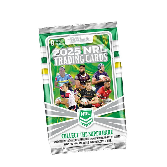 2025 NRL Traders (Retail) Trading Cards (Single Pack)
