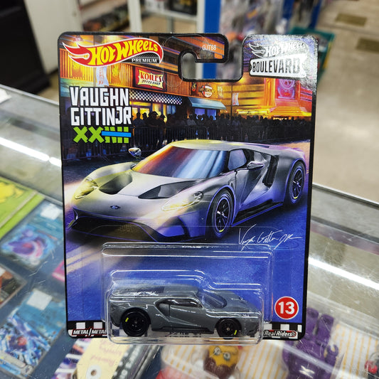 Hot Wheels Premium - Boulevard - Ford GT 'Vaughn Gittin Jr' #13 - 1:64 Scale