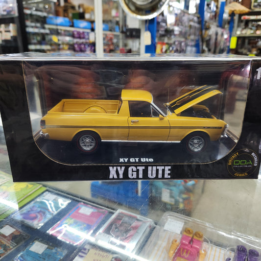 DDA - Ford 1971 XY GTHO Falcon Ute 351 T-Bar (Yellow Ochre) - 1:24 Scale