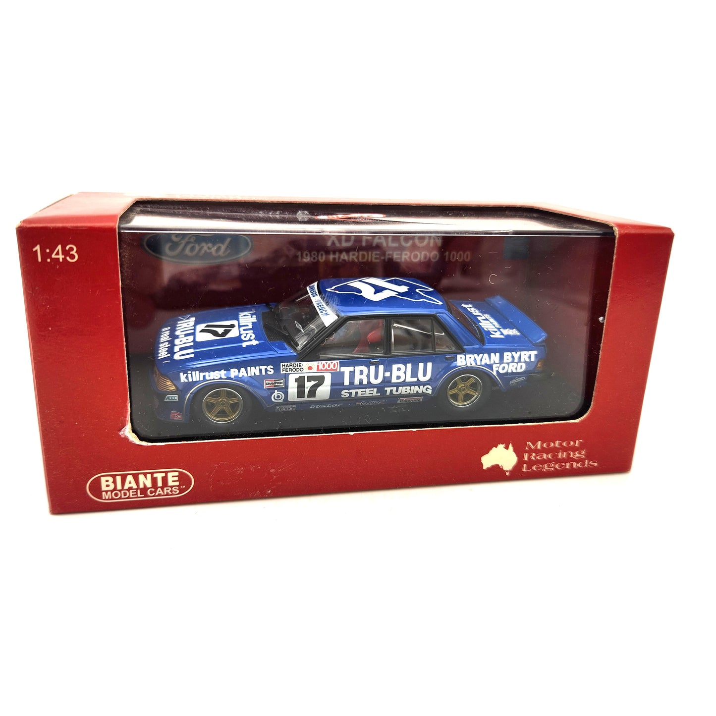 Biante - Ford XD Falcon #17 Dick Johnson/John French 1980 Bathurst 1000 Winner - 1:43 Scale