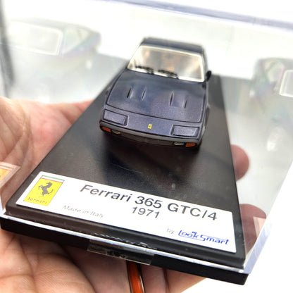 Looksmart - Ferrari 365 GTC/4 1971 (Metallic Blue) - 1:43 Scale