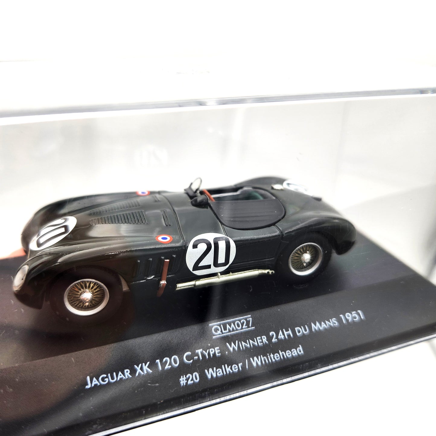 Quartzo - Jaguar XK 120 C-Type #20 Winner 24H Du Mans 1951 - 1:43 Scale