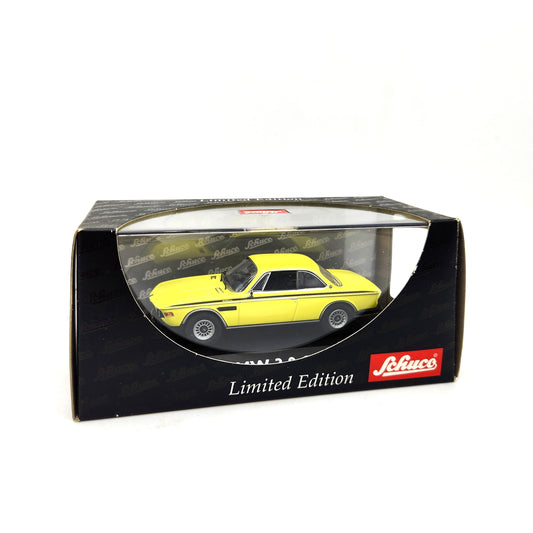 Schuco - BMW 3.0 CSL Limited Edition (Canary Yellow) - 1:43 Scale