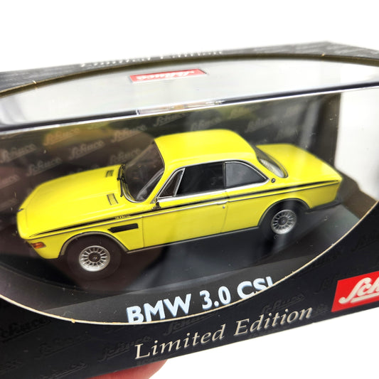 Schuco - BMW 3.0 CSL Limited Edition (Canary Yellow) - 1:43 Scale