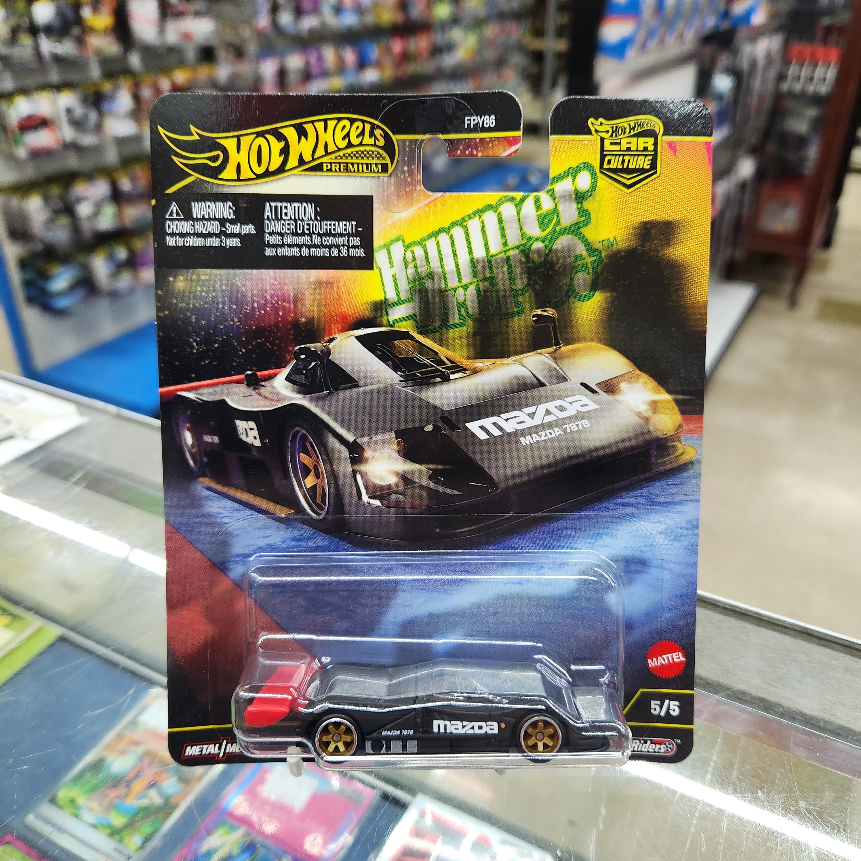 Hot Wheels Premium - Car Culture - 'Hammer Drop' - Set of 5