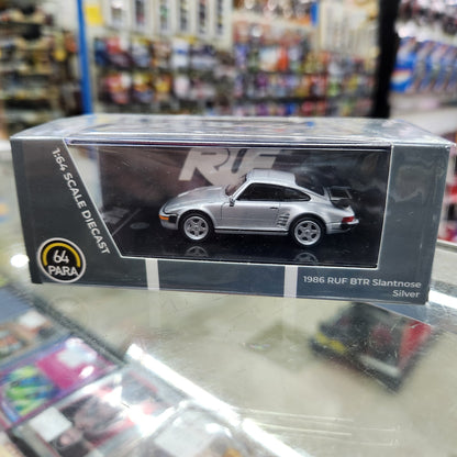 Para64 - Porsche 1986 RUF BTR (Slantnose) Silver - 1:64 Scale