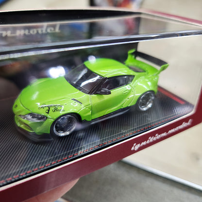Ignition Model - Toyota Supra A90 'Pandem' (Green Metallic) - 1:64 Scale