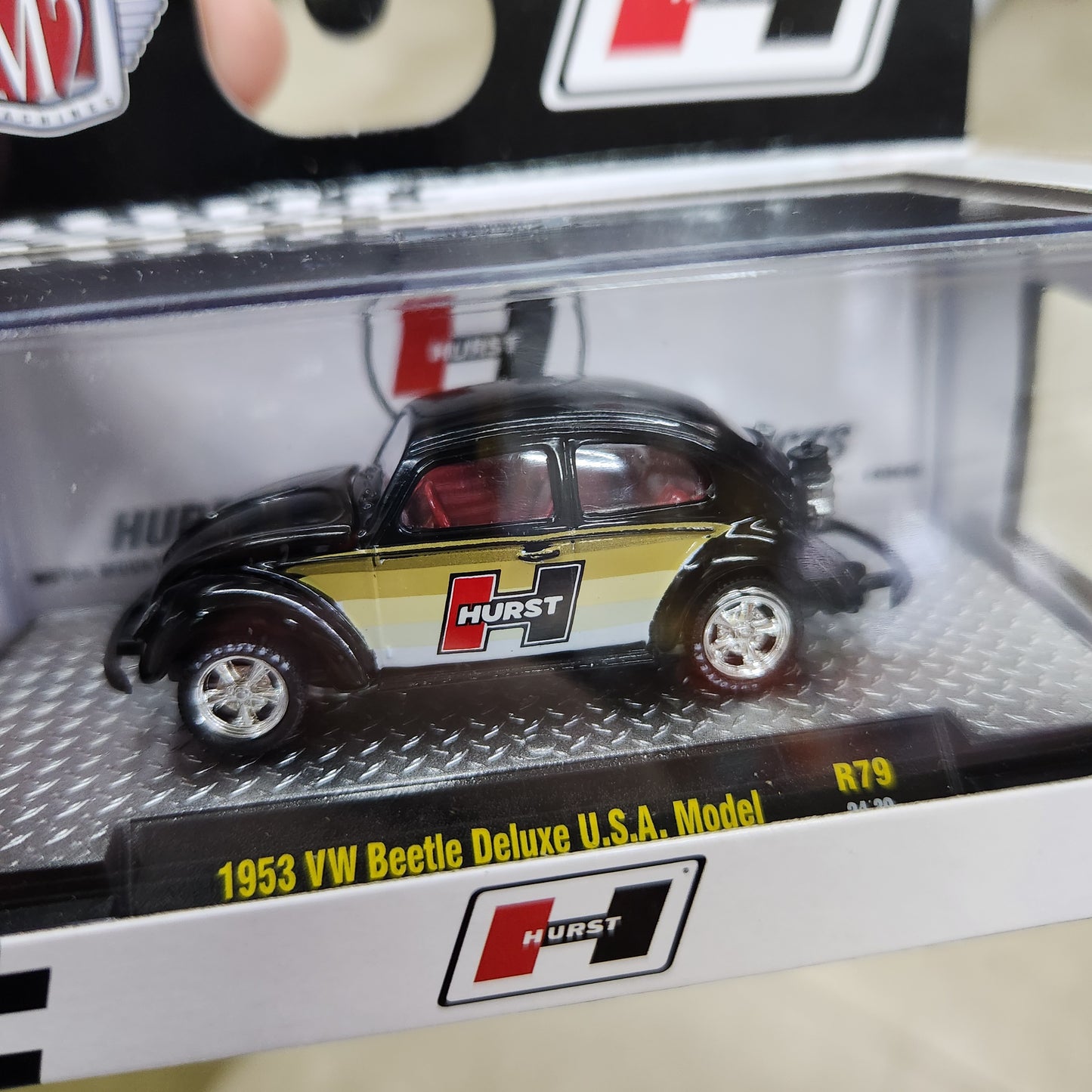 M2 Machines - 'Detroit Wheels' Mix 79 - 1953 VW Beetle Deluxe U.S.A Model