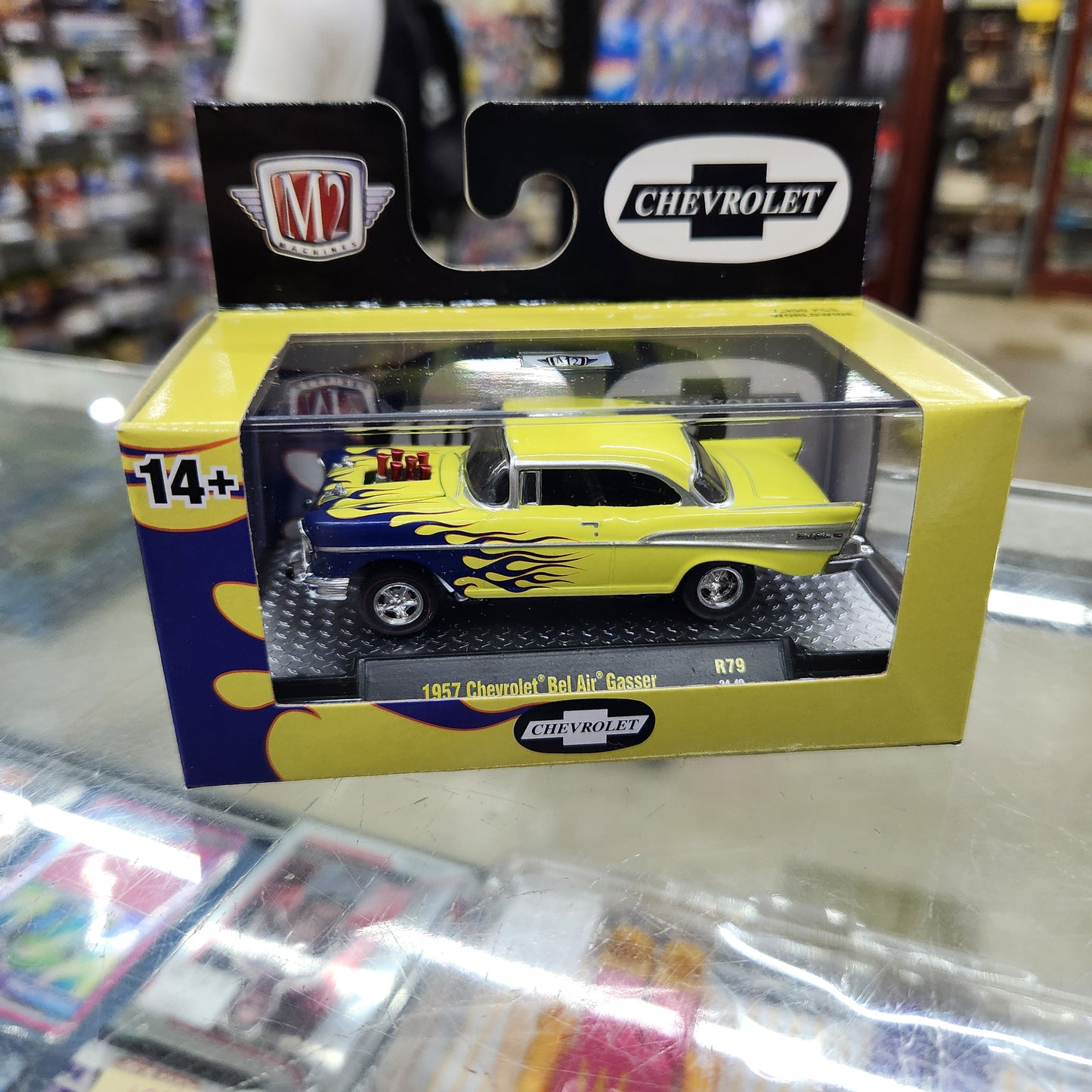 M2 Machines - 'Detroit Wheels' Mix 79 - 1957 Chevrolet Bel Air Gasser