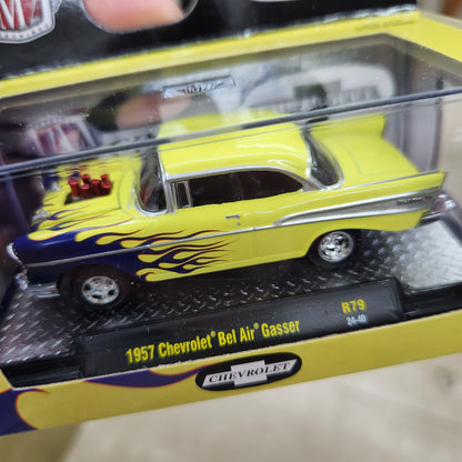 M2 Machines - 'Detroit Wheels' Mix 79 - 1957 Chevrolet Bel Air Gasser