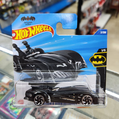 Hot Wheels - Batman & Robin Batmobile - Short Card